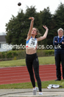 Shot putt, 2021 NECAA Open Graded Meeting, Morpeth. Photo: David T. Hewitson/Sports for All Pics